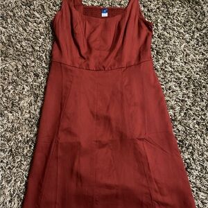 Old Navy Red Embellished Midi Sundress